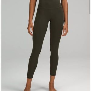 Green lululemon align leggings